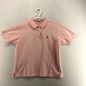 The Masters Collection 100% Cotton Embroidered Golf Polo Pink Ladies‎ Size M